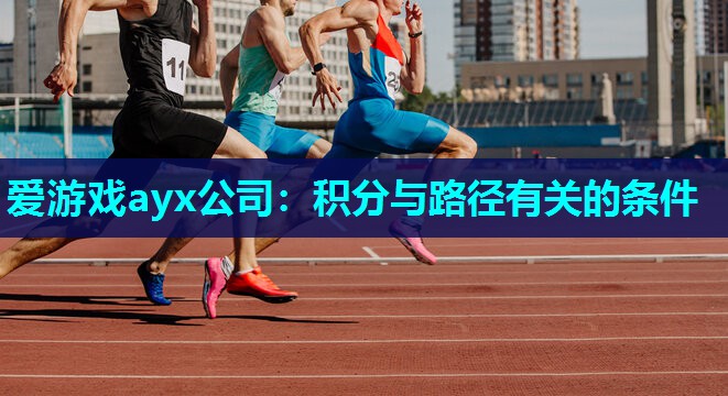 爱游戏ayx公司：积分与路径有关的条件