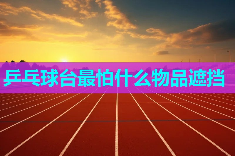 乒乓球台最怕什么物品遮挡 乒乓球台最怕什么物品遮挡