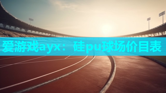 硅pu球场价目表 硅pu球场价目表